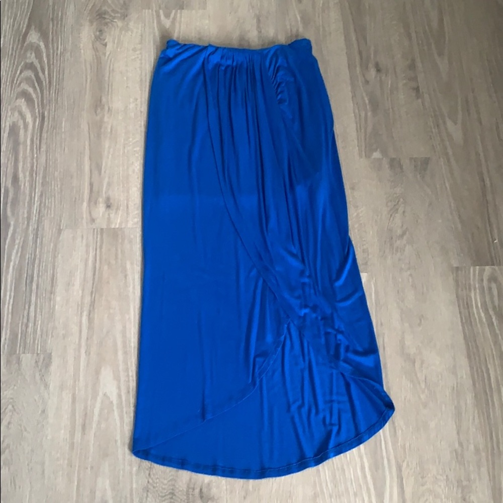 Royal Blue High waisted Skirt